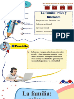 La Familia: Roles y Funciones: Respeto A Toda Forma de Vida Enfoque Ambiental Personal Social Verónica Maldonado