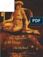 Agamben Giorgio The Signature of All Things. On Method