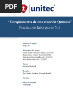 Informe Laboratorio 5 QuimicaMedicaI Grupo 4.