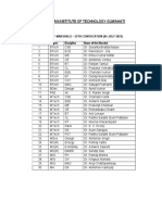 List Marshals-25th