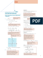 MEI A Level Further Mathematics Full Worked Solution