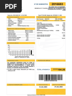 Hilario Solis Maribel: Importe 2 Últimos Meses Facturados May-23 S/ 110.98 Jun-23 S/ 130.48