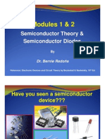 ECE101 Modules 1& 2 Semiconductor Theory Diode