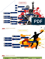 Skema Dan Jadwal Lomba Badminton - 2