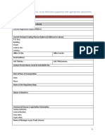 AML KYC Form