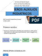 Primeros Auxilios Preescolar