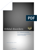 Orbital Disorders: DR T Balasubramanian