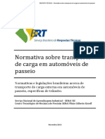 Normativa Sobre Transporte de Carga em Automoveis de Passeio