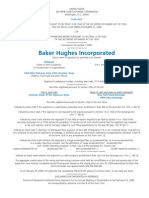 Baker Hughes 2008 Form 10k