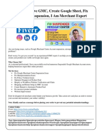 I Will Fix Google Merchant Center Errors and Disapproved Products Fix GMC Misrepresentation Issues Reactive Suspended Merchant Account GMC Suspension