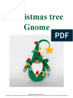 Dasha House Pattern Christmas Tree Gnome