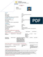 Imt PD Form Stage1 - Rishabh Deadline 25TH Jan