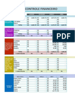 Planilha de Controle Financeiro Pessoal Excelente