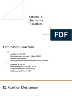 Chapter 8 - Elimination Reactions