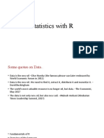 Statistics With R