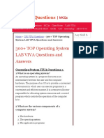 300+ TOP Operating System LAB VIVA Questions and Answers