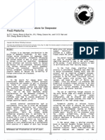 Fatigue Design Considerations For Deepwater