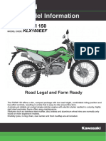 KLX150EEF-F2 Specification