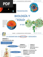 3 ESO - Unidad 1 - Organizacion Del Cuerpo Humano