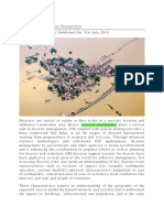 Role of GIS in Disaster Management