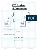 BJT Symbols and Conventions