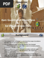 Bam Presentation Final 2007 Qual & Quant