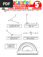 Los Angulos para Quinto Grado de Primaria