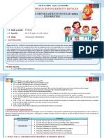 6°-Programación de Reforzamiento Iii Bimestre - 2023