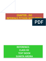 Chapter 6 Interface Python With MYSQL