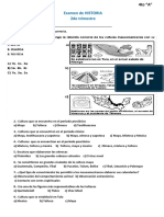 Examen de HISTORIA 2do Trimestre