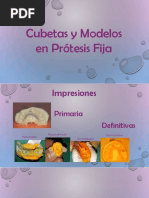 Modelos y Cubetas en PF