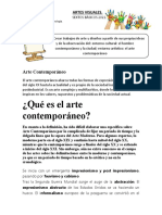 Qué Es El Arte Contemporaneo