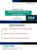 Cours D'administration Réseaux Sous Windows DR Assielou TS STIC2