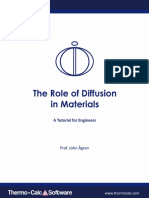 The Role of Diffusion in Materials Tutorial - Thermo Calc Software