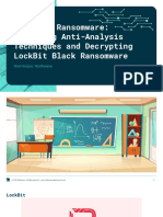 Noel Keijzer - Cracking Ransomware - Bypassing Anti-Analysis Techniques and Decrypting LockBit Black Ransomware