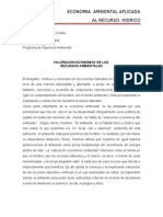 Ensayo Sobre La Valoracion Economica