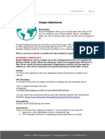 Simplewebserver Documentation
