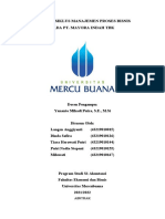 Analisis Siklus Manajemen Proses Bisnis Pada Pt. Mayora Indah TBK