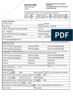 Recreation Camp Kidaca Information Form 2023