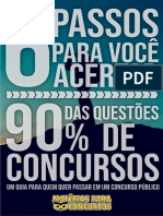 EBOOK 6 Passos para Acertar Questões de Concurso