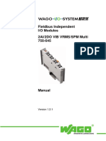 Fieldbus Independent I/O Modules 2Ai/2Do Vib VRMS/SPM Multi 750-645