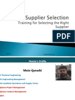 Supplier Selection