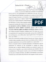 Acta Juzgado Federal Electoral CABA