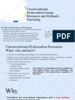Unconventional Hydrocarbon Energy Resources and Hydraulic Fracturing