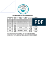 WCKF Grading Dates 2023