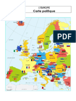 Carte Politique: L'Europe