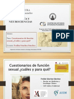 Cuestionarios Función Sexual Cuáles, para Qué