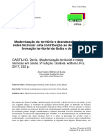 Denis Castilho - Modernização Do Território Das Redes Técnicas