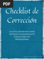 Checklist de Correccion