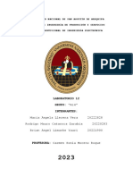 Informe Lab 12 Quimica